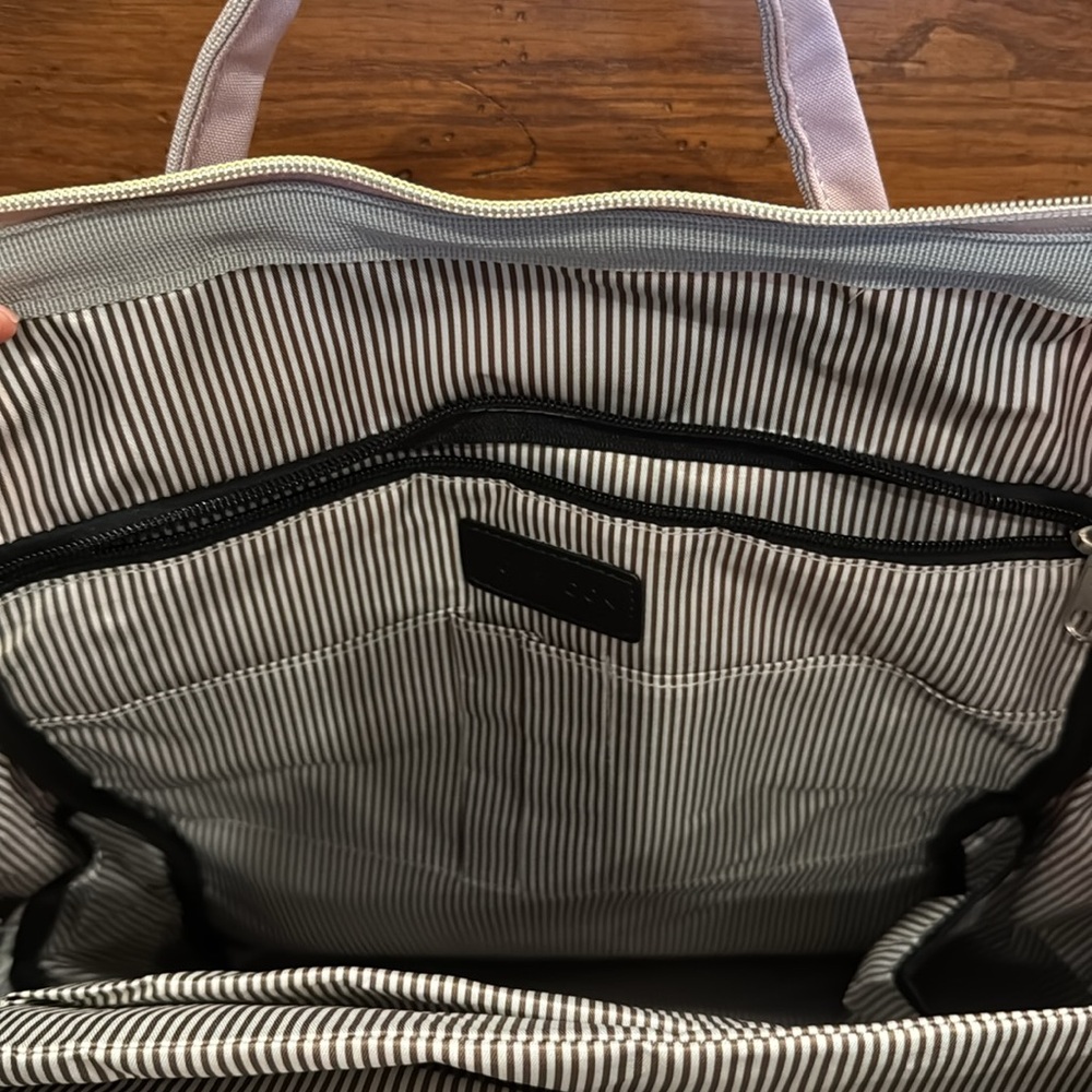 Lovevook pink lavender backpack diaper bag usb charging port - Picture 9 of 10